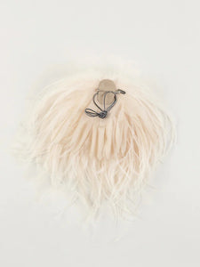 Broche PLUMA ivory