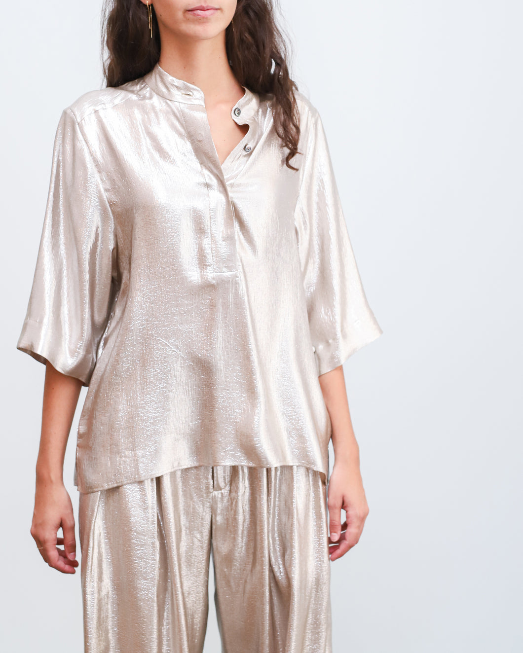 Blusa COOMBAVA silver