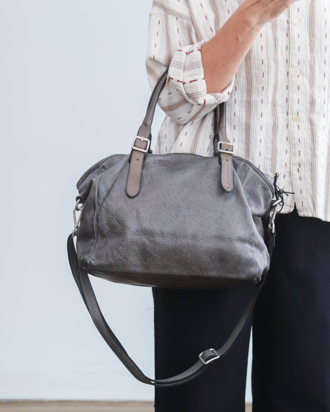 Bolso DEAUVILLE dark ash